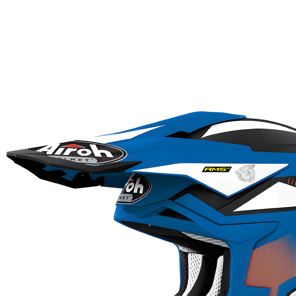 Airoh Strycker Peak Axe Matt Orange/Blue