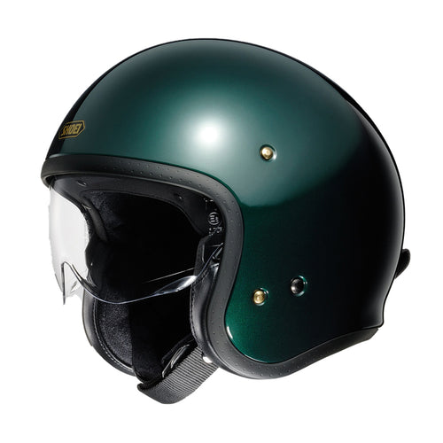 Shoei J.O. British Green Helmet