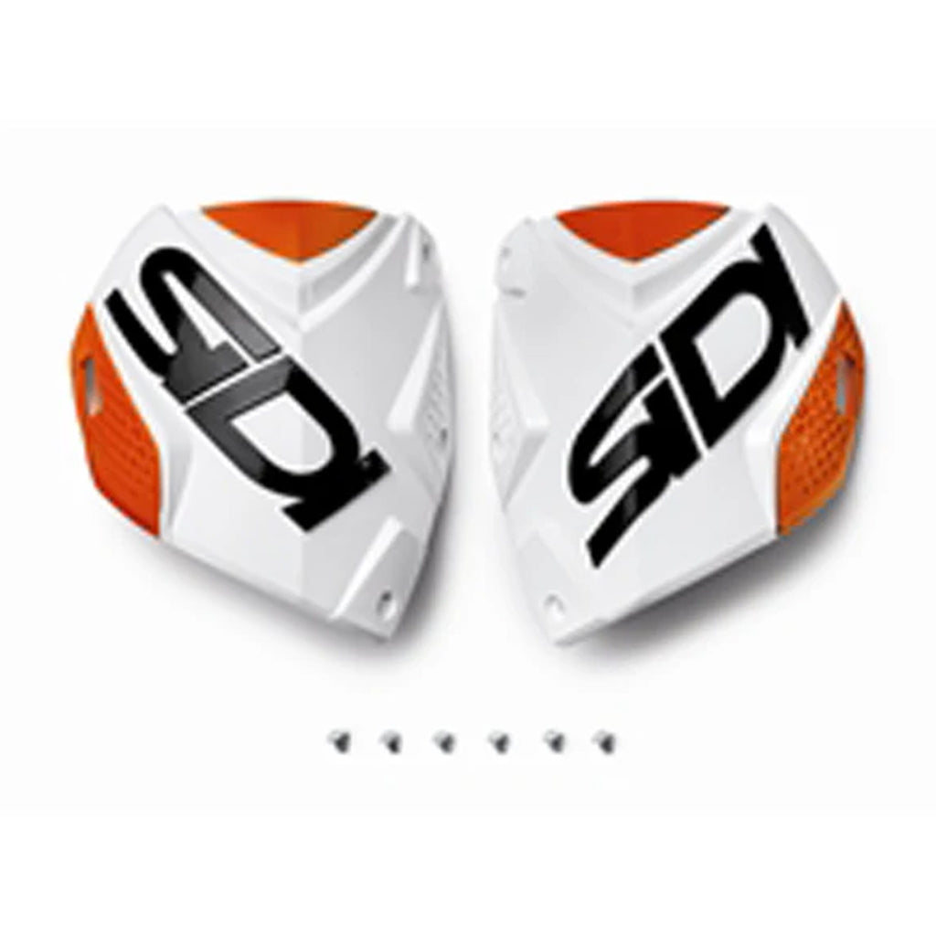Sidi Crossfire 2 White & Orange Shin Plate