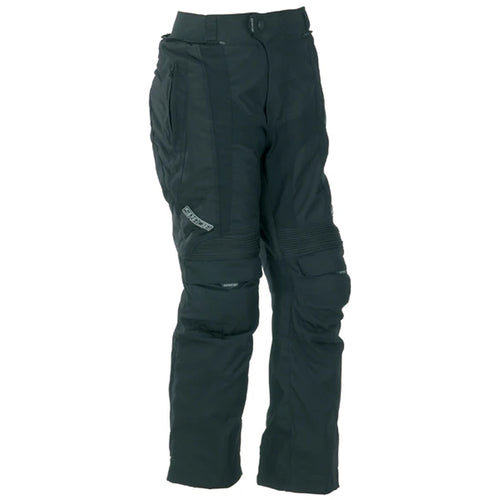 BLACK ETXTILE MOTORCYCLE TROUSERS
