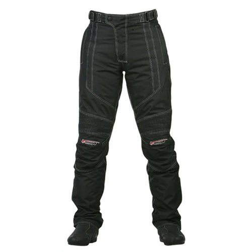 Spada Milan-Tex Black Textile Motorcycle Trousers - Large