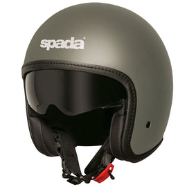 olive green spada open face motorbike helmet for bikers