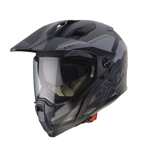 Caberg X-Trace Spark Matt Black/Anthracite/Silver Helmet