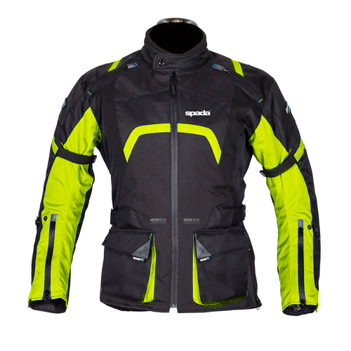 Spada Textile Jacket Base Black/Flo