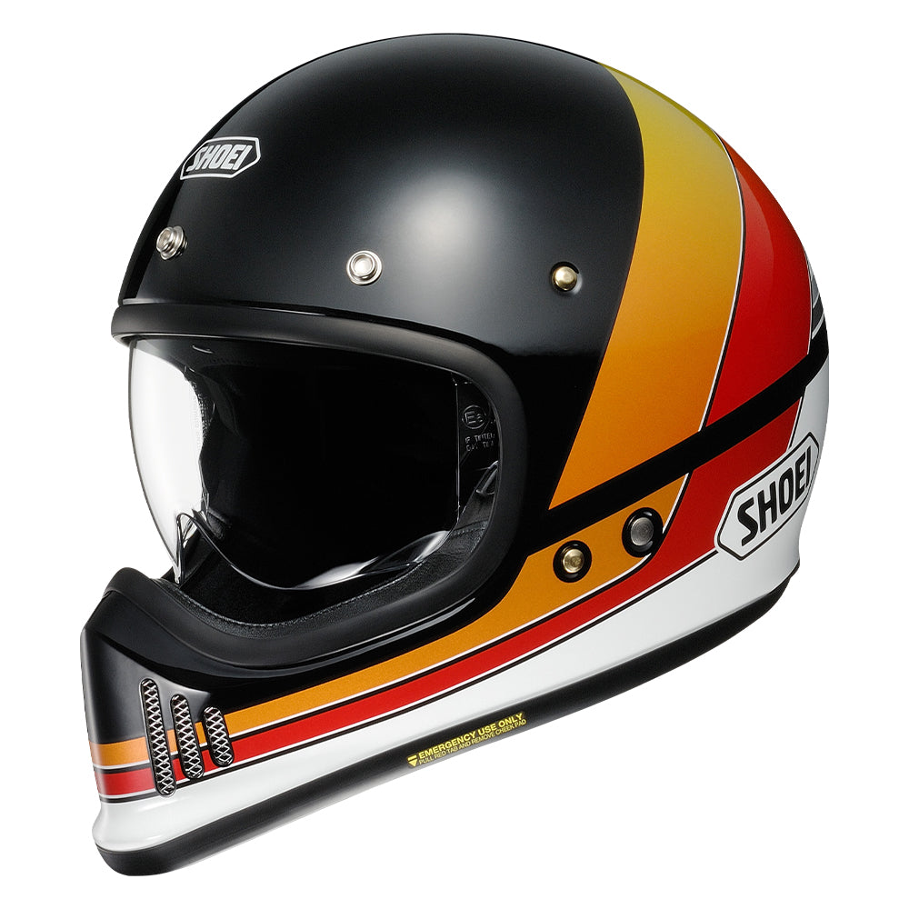 セキュリティ・セーフティ sary SHOEI EX-ZERO EQUATION TC-10 XL Shoei Ex-Zero Equation TC-10 Brown Helmet | Retro Off-Road & AIM