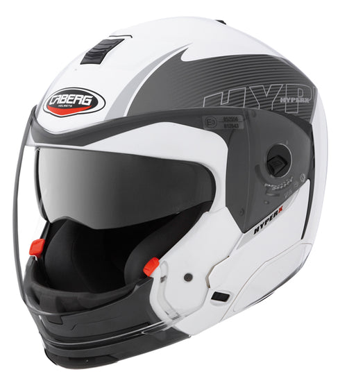 Caberg Hyper X Mod White/Anthracite Full Face Motorcycle Helmet