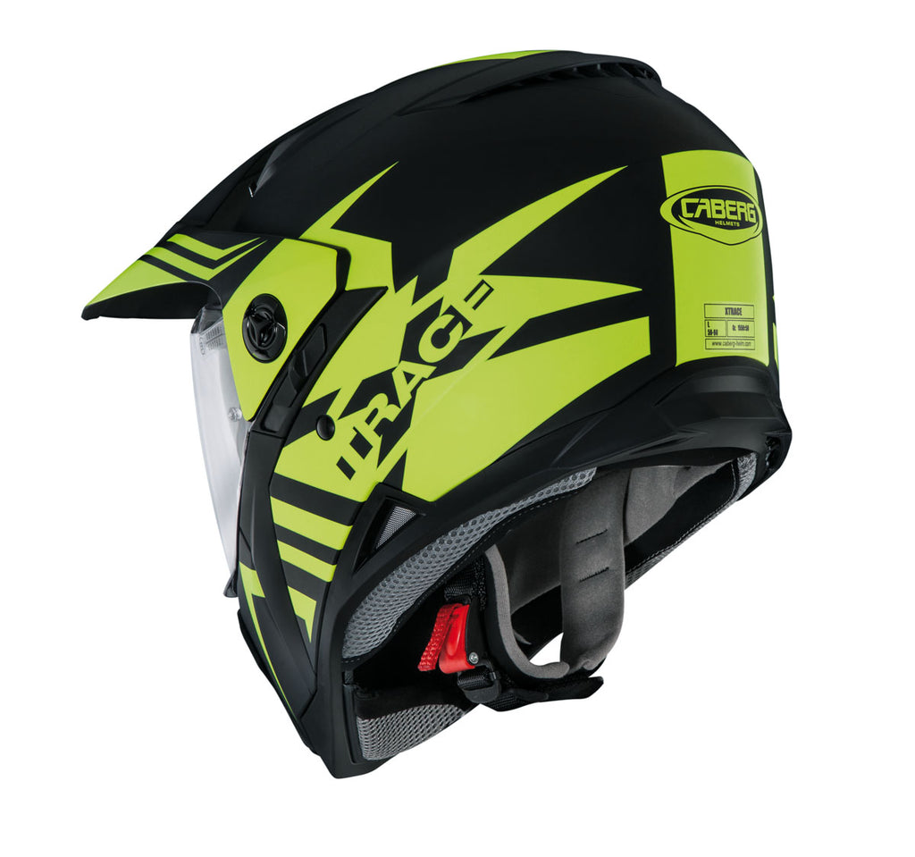 Caberg X-Trace Lux Matt Black/Yellow