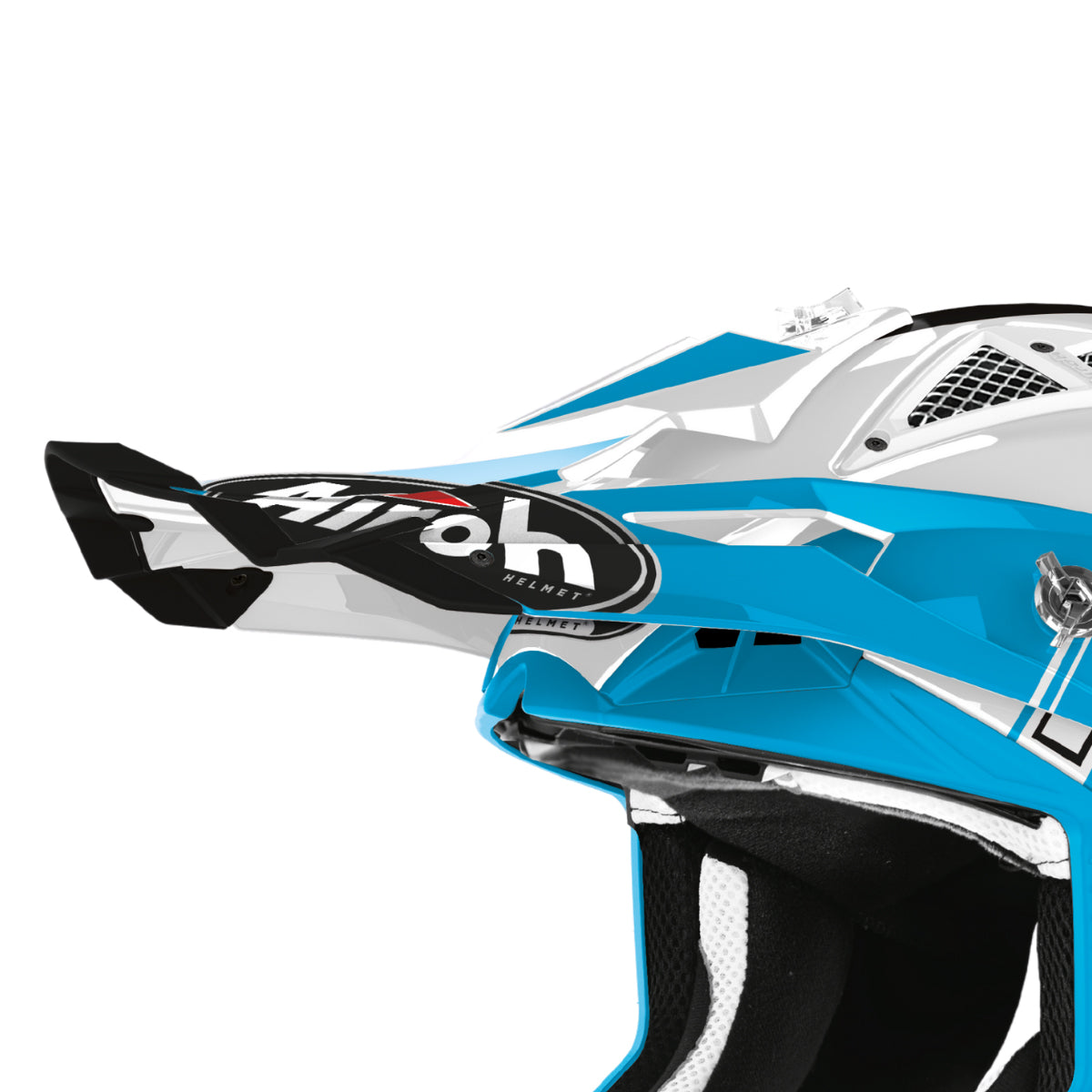 airoh aviator ace helmet Airoh Aviator Ace Peak – Art Azure Matt