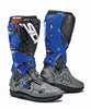Sidi Crossfire 3 SRS Enduro Grey, Blue & Black Motorcycle Boots