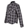 Spada Maine CE Jacket Black And Grey Check Shirt