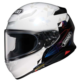 Shoei NXR2 Origami TC-5 White Motorbike Helmet