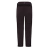 back of black waterproof trousers for men with spada branding