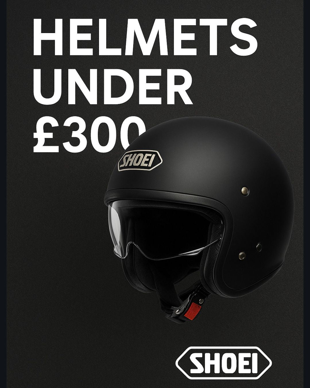 Best Shoei Helmets Under £300 blog post cover