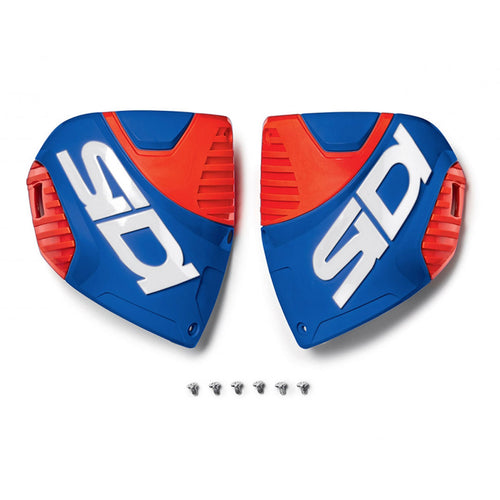 Sidi Crossfire 3 Shin Plate Blue/Red Flo