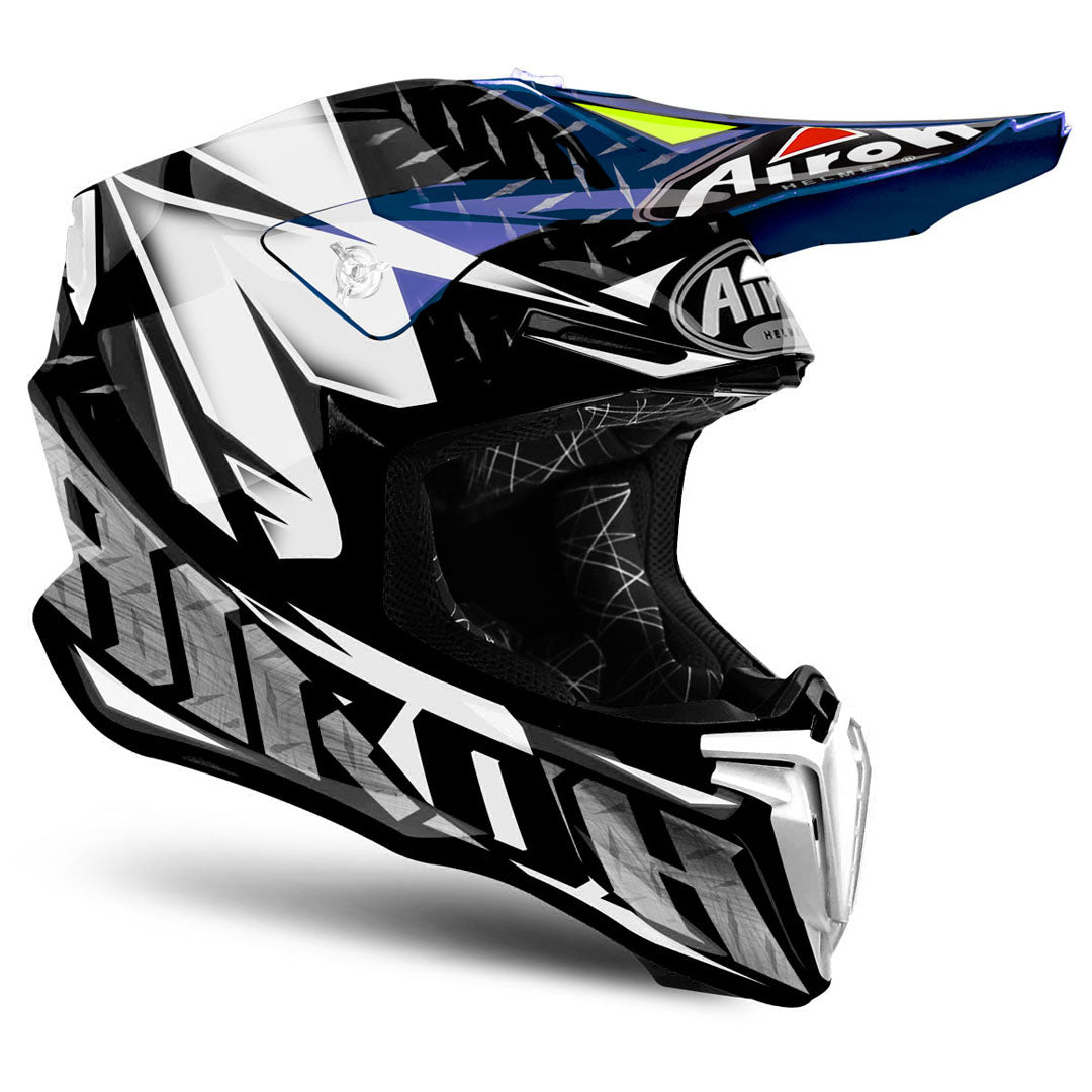 Airoh Replacement Twist Peak Iron Blue [Peak Only]