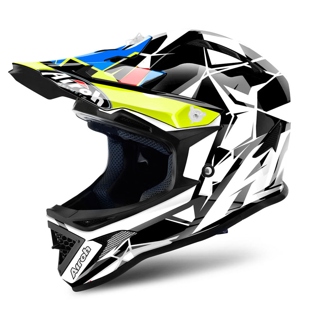 Airoh Archer Junior Peak Chief Blue – Big Bike Book