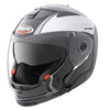 Caberg Hyper X Mod Motorcycle Helmet - Black/Silver - Extra Small