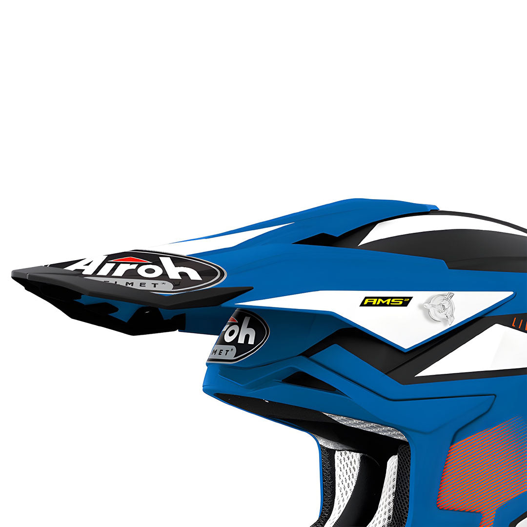 Airoh Strycker Peak Axe Matt Orange/Blue