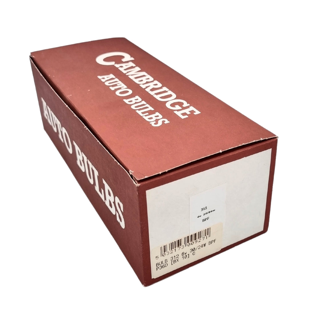 Bulbs 312 6v 30/24W BPF P36D [Box 10]