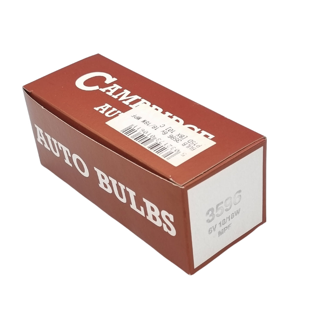 Bulbs 3596 6v 18/18W MPF P15D [Box 10]