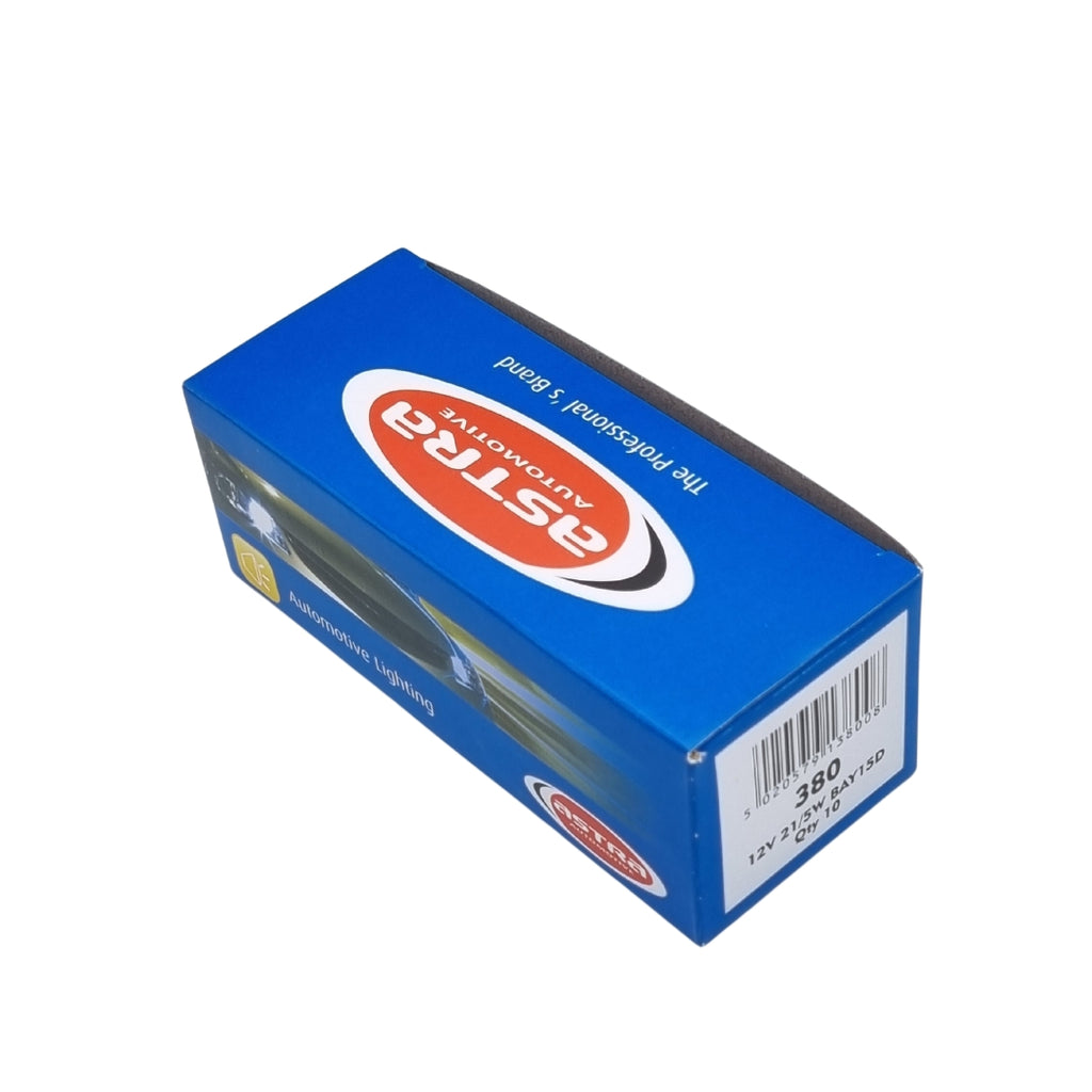 Bulbs 380 12V 21/5W BAY15D [Pack 10]