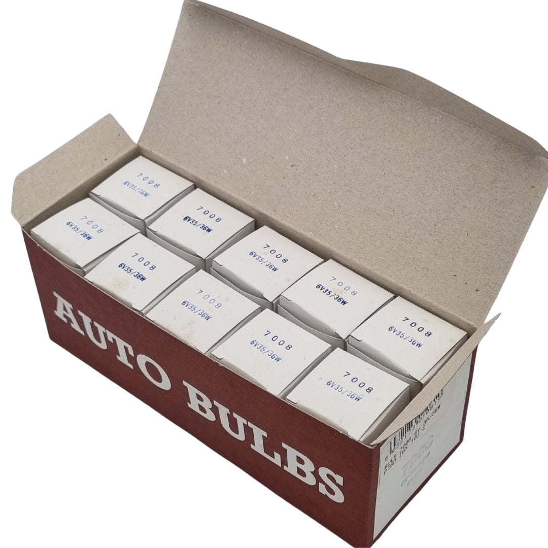 Bulbs 7008 6v 35/36W P15D [Box 10]