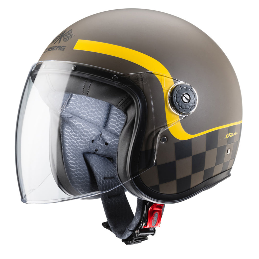 Caberg Freeride Formula Motorcycle Helmet - Matt Brown/Yell