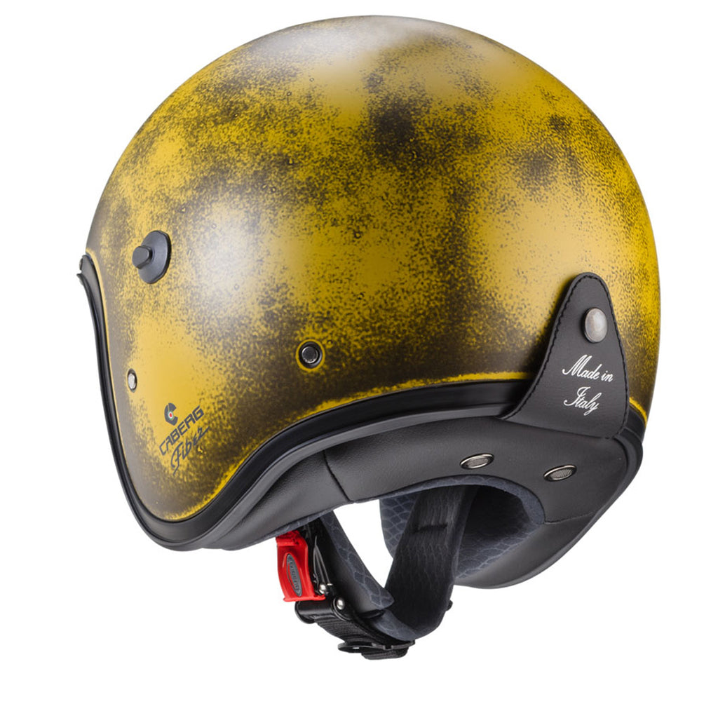 Caberg Freeride Yellow Brushed Helmet