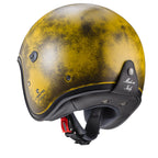 Caberg Freeride Yellow Brushed Helmet