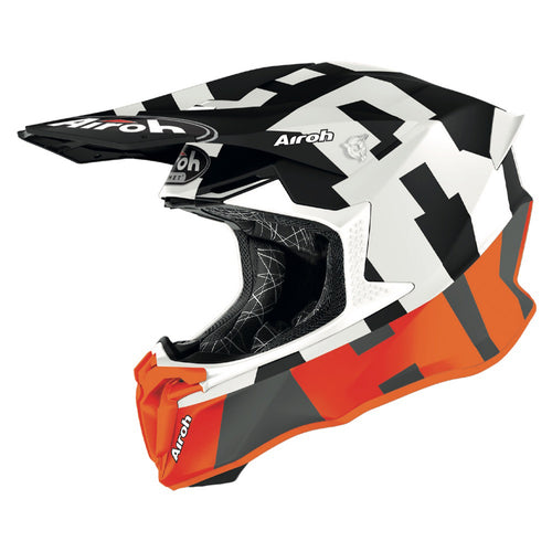 Airoh Twist 2.0 Motorcycle Helmet - Frame Orange Matt