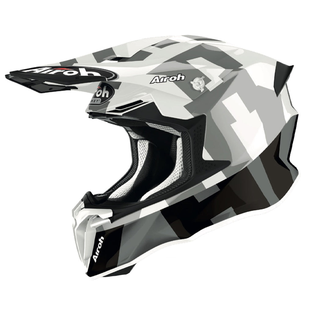 Airoh Twist 2.0 Motorcycle Helmet - Frame Grey Gloss