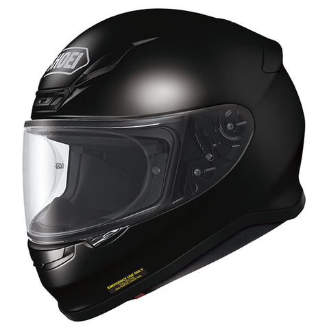 Shoei NXR Motorcycle Helmet - Plain Black