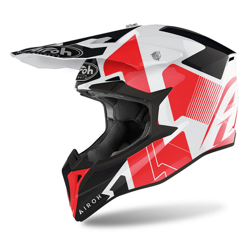 Airoh Wraap Raze Gloss Red Helmet