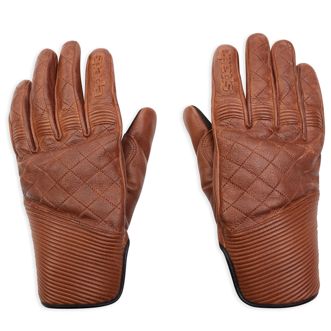 Spada Cooper CE Brown Motorcycle Gloves