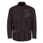 black spada tucson v3 waterproof motorcycle jacket for men