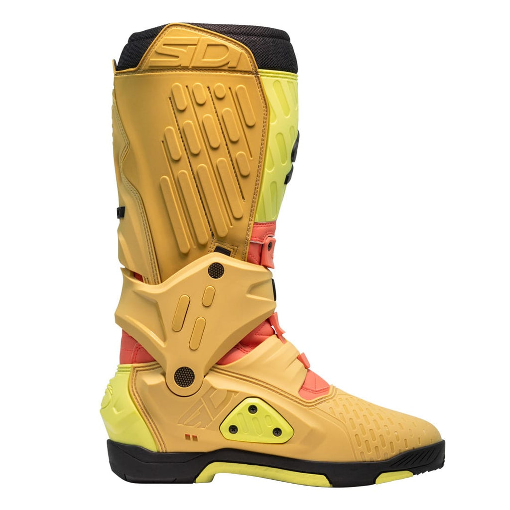 Sidi Crossair MX Boots off-road enduro CE motocross gold/lime