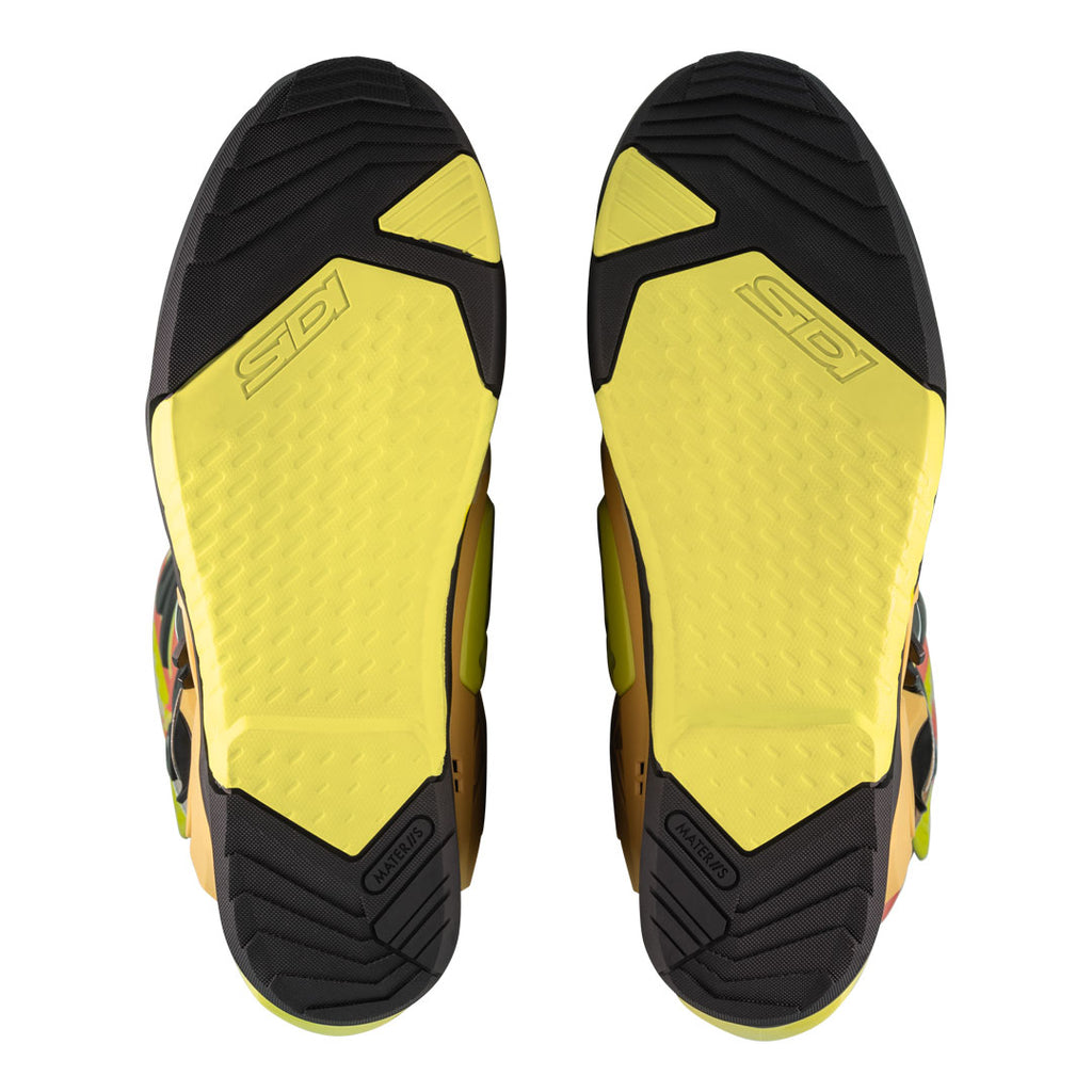 Sidi Crossair MX Boots off-road enduro CE motocross gold/lime