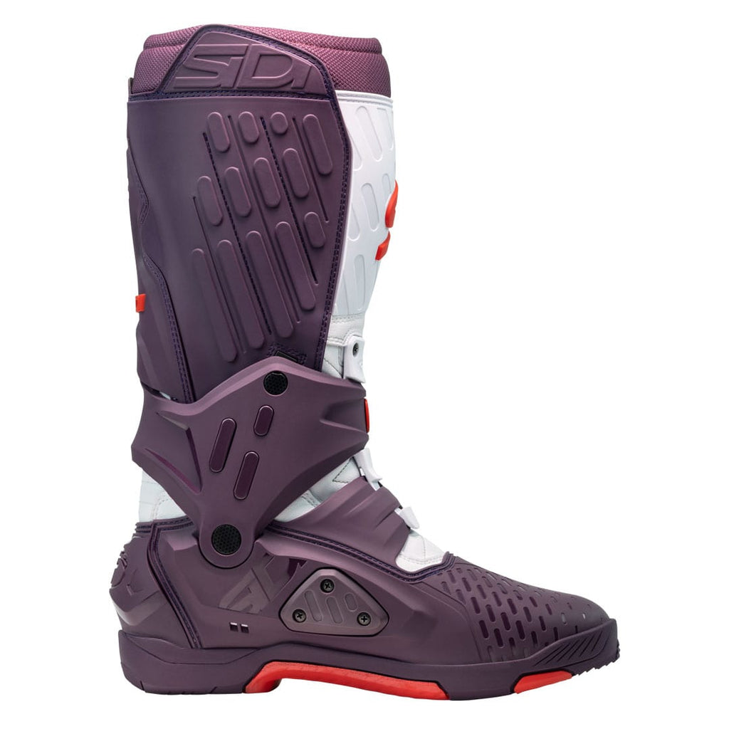 Sidi Crossair MX Boots motocross off-road enduro CE wine/white