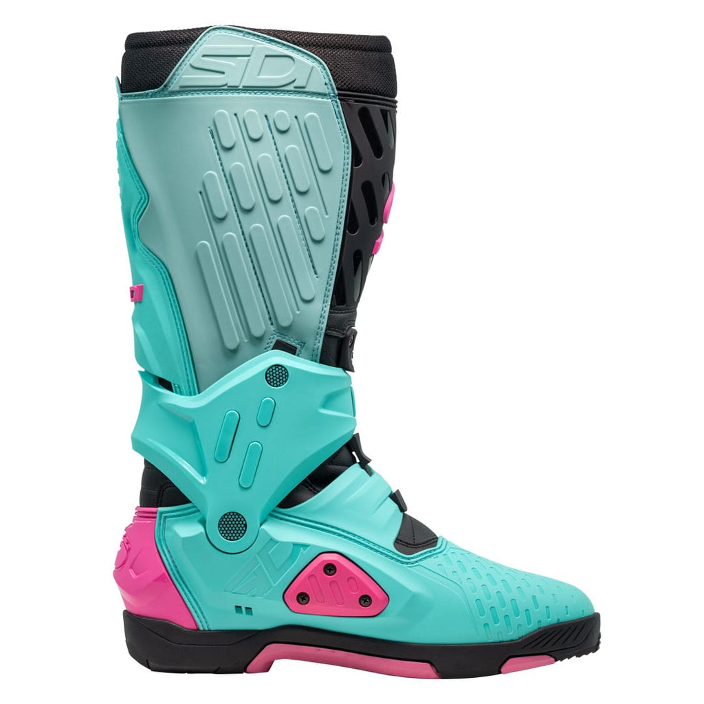 Sidi Crossair MX Boots CE Motocross off road Mint/Black/Pink