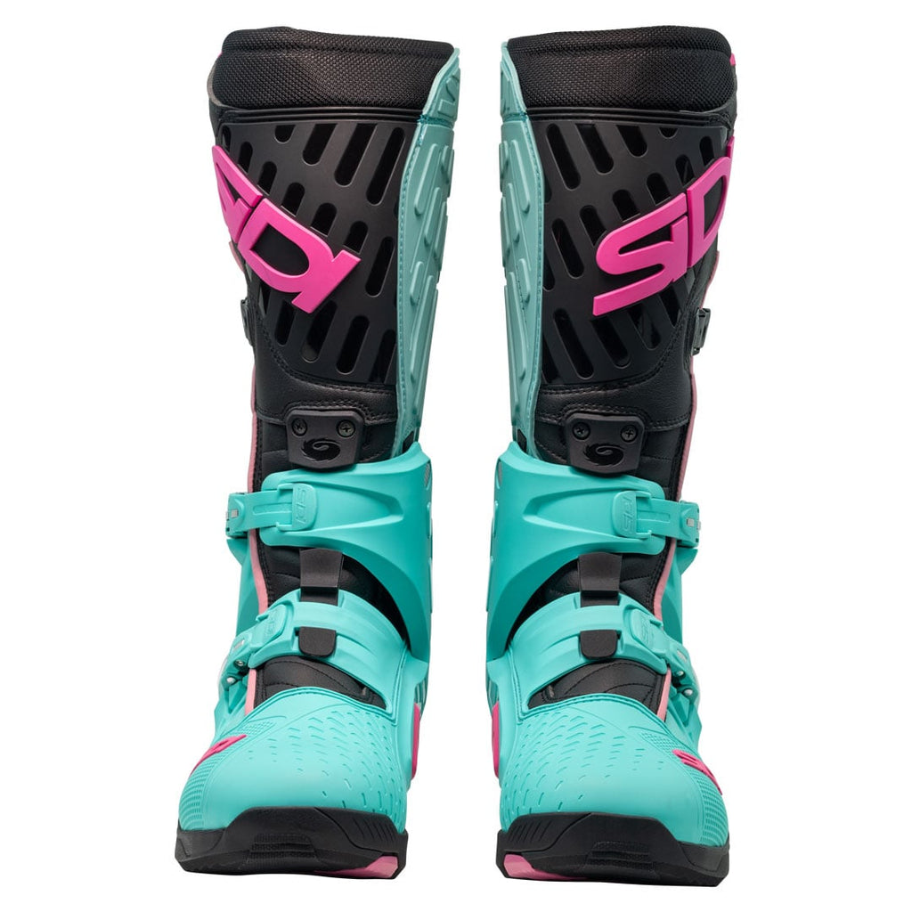 Sidi Crossair MX Boots CE Motocross off road Mint/Black/Pink