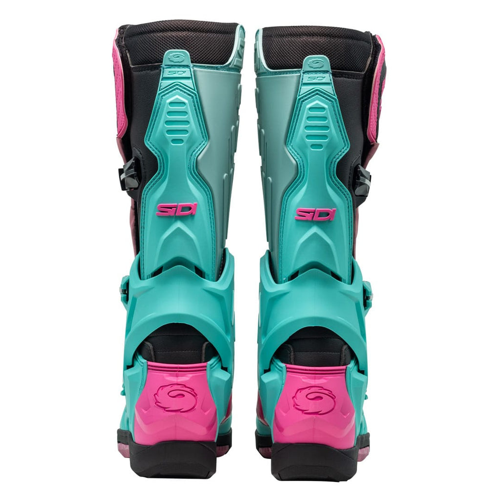 Sidi Crossair MX Boots CE Motocross off road Mint/Black/Pink