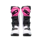Sidi X-Power SC CE MX Boots White/Black/Pink