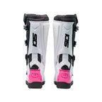 Sidi X-Power SC CE MX Boots White/Black/Pink