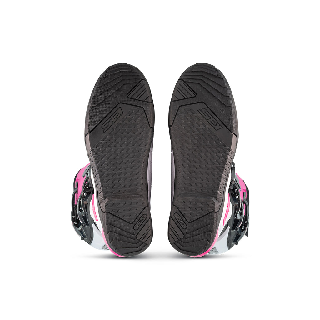 Sidi X-Power SC CE MX Boots White/Black/Pink