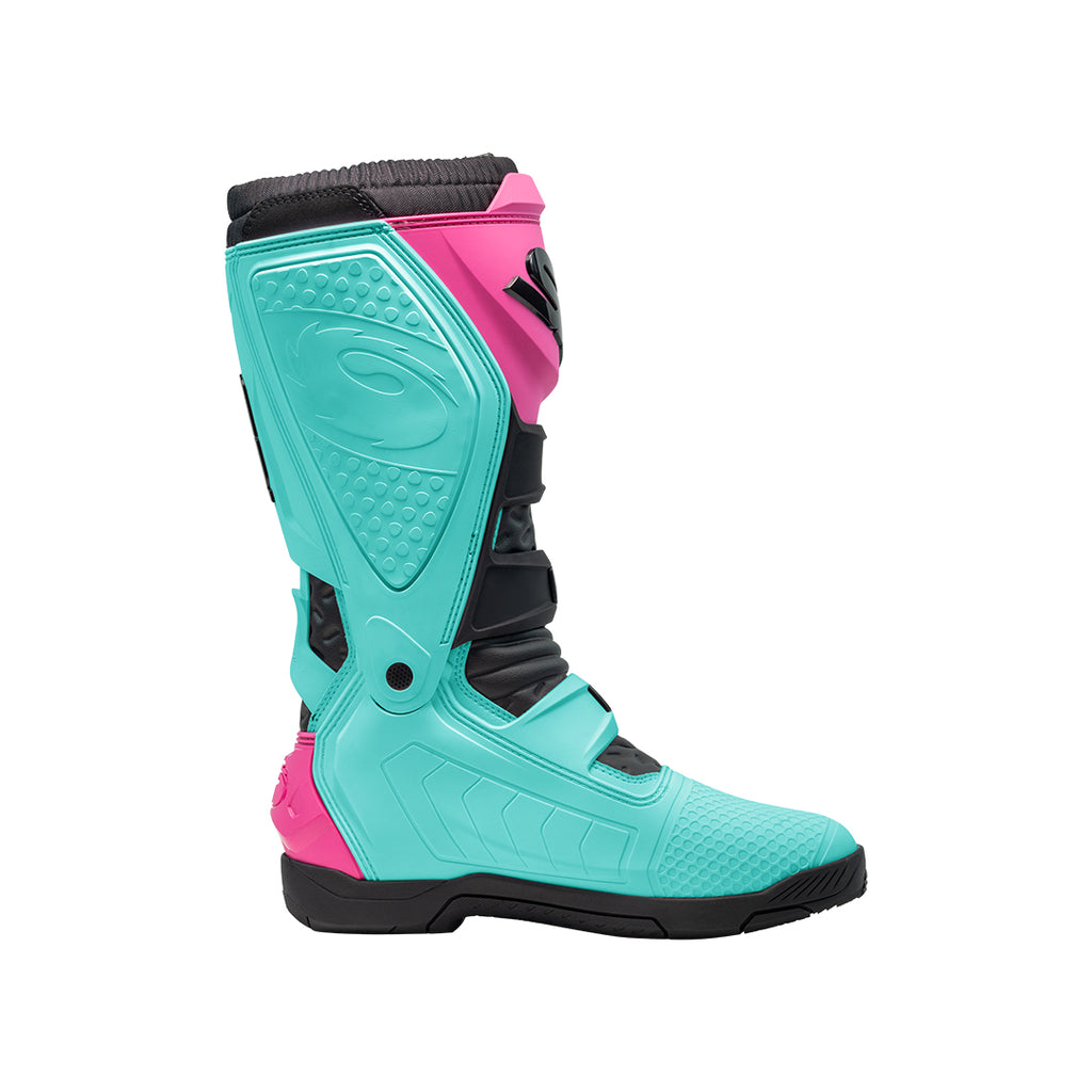 Sidi X-Power SC CE motocross MX Boots Mint/Black/Pink enduro