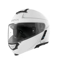 Sena Impulse Flip Up Motorcycle Helmet With Mesh Intercom Gloss White - Medium