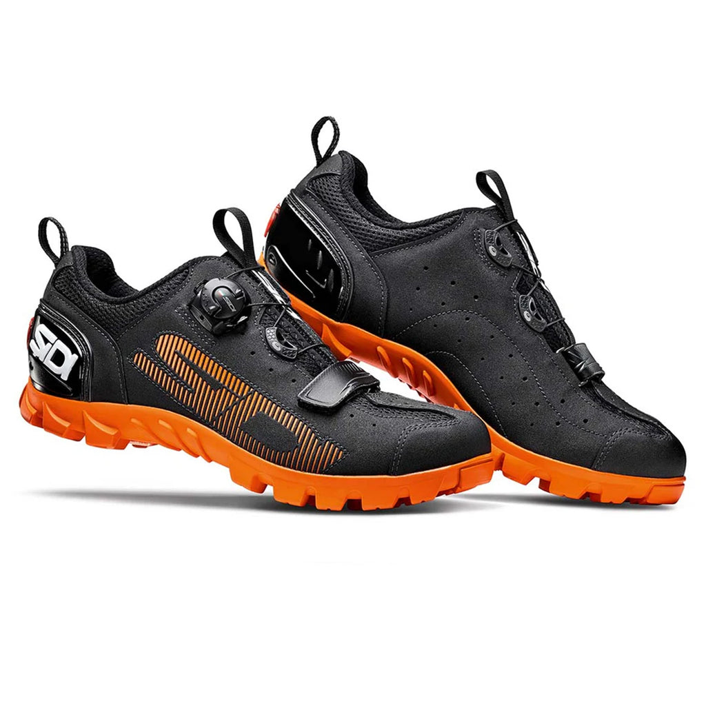 Sidi MTB SD15 Black & Orange Cycling Trainers