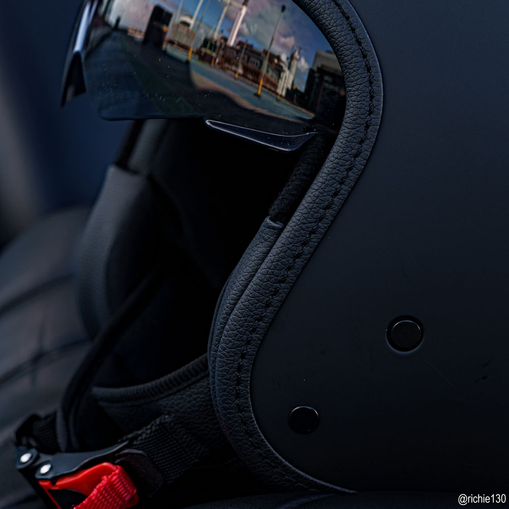 Spada Ace Motorcycle Helmet Matt Black