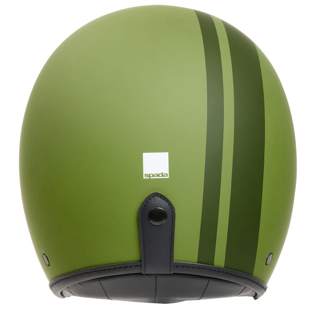 Spada Ace Command Matt Green Motorcycle Helmet
