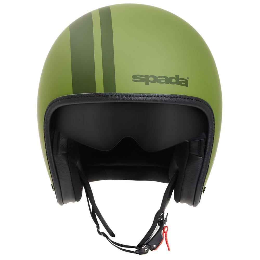Spada Ace Command Matt Green Motorcycle Helmet